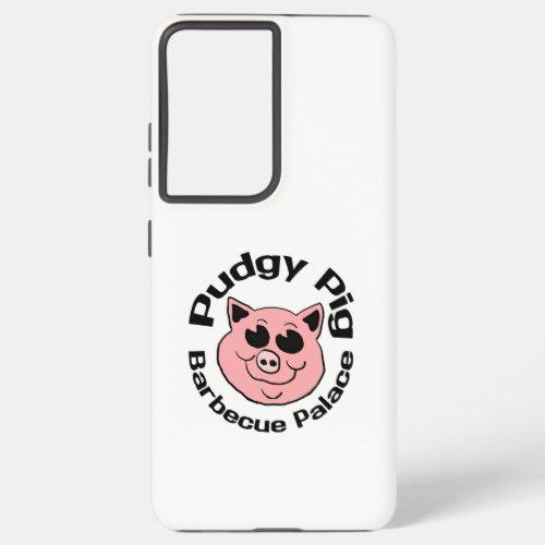 Pudgy Pig Barbecue Palace Samsung Galaxy S21 Ultra Case