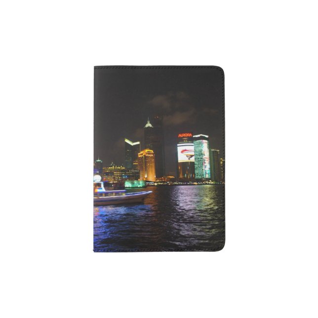 Pudong Skyline Passport Holder (Front)