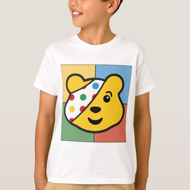 Pudsey Bear Face T-Shirt (Front)