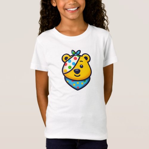 Pudsey Colorful Bear T_Shirt