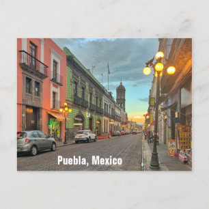 Puebla, Mexico Postcard