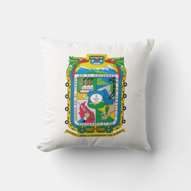 PUEBLA THROW PILLOW (Front)
