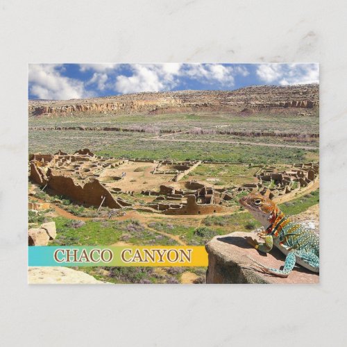 Pueblo Bonito Chaco Canyon New Mexico Postcard