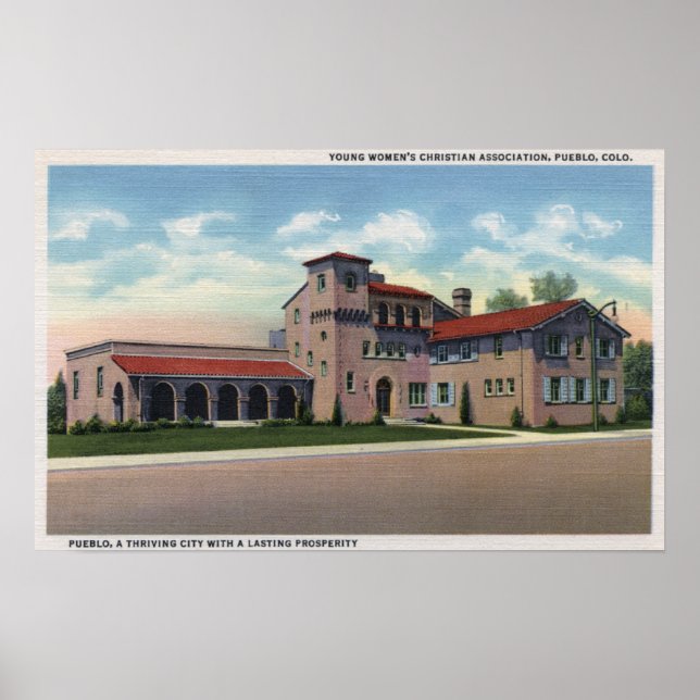 Pueblo, Colorado - Young Women's Christian Poster (Front)