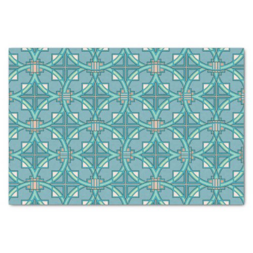 Pueblo Deco southwestern design Tissue Paper