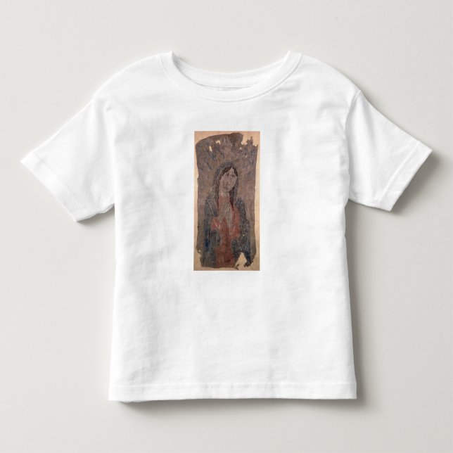 Pueblo Indian hide Painting of a Madonna, 1675 Toddler T-shirt (Front)
