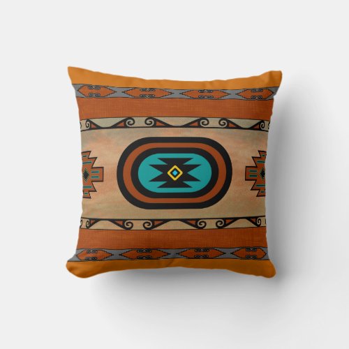 Pueblo Throw Pillow