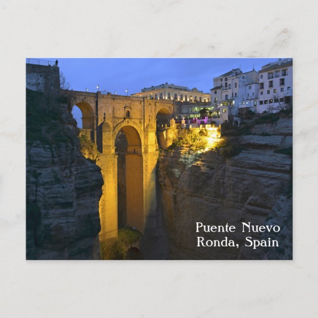 Puente Nuevo Ronda Postcard (Front)