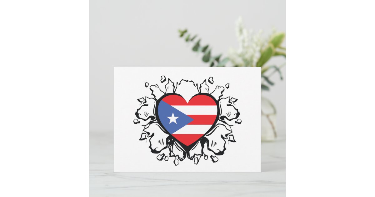 Puero Rico Flag Boricua Cute Simple