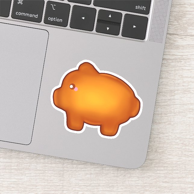 Puerquito De Piloncillo Pan Dulce Sticker (Detail)