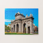 Puerta de Alcalá Madrid. Jigsaw Puzzle<br><div class="desc">Puerta de Alcalá Madrid.Jigsaws of Spain. These Jigsaws are made of sturdy cardboard and mounted on chipboard, these puzzles are printed in vivid and full colour. For hours of puzzle enjoyment, give a custom puzzle as a gift today! Size from: 11" x 14" (252 pieces) Up to: Super Size:20" x...</div>