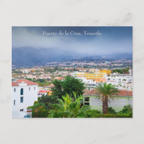Puerto de la Cruz Tenerife Postcard