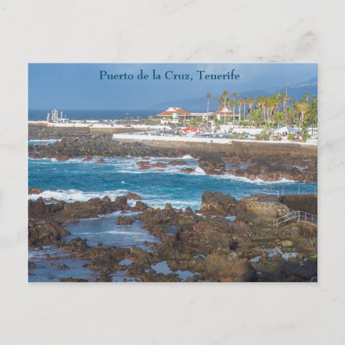 Puerto de la Cruz Tenerife Postcard