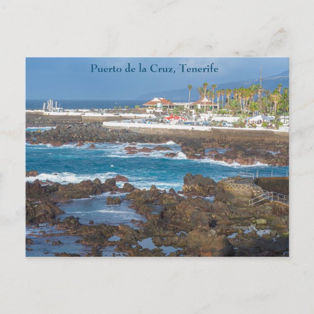 Puerto de la Cruz, Tenerife, Postcard (Front)