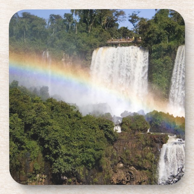 Puerto Iguazu, Argentina. The breathtaking Drink Coaster (Front)