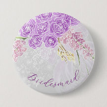 Puerto Madero Lilac Bow and Bouquet-Bridesmaid