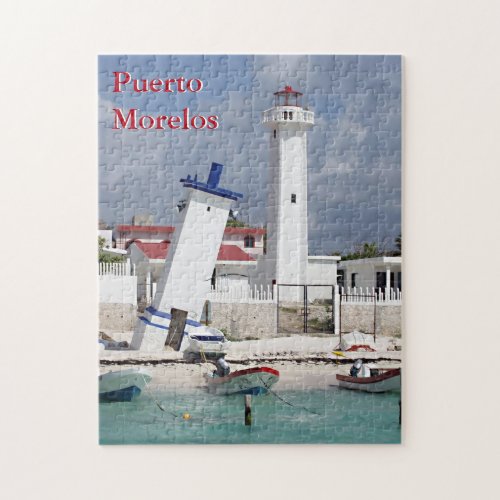 Puerto Morelos Lighthouse Jigsaw Puzzle