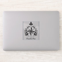 Puerto Paz laptop sticker