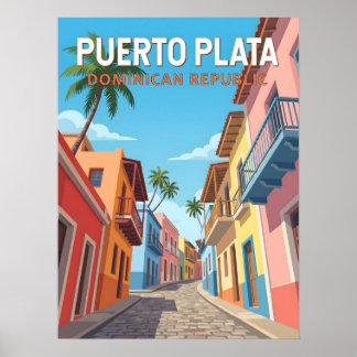 Puerto Plata Dominican Republic Poster