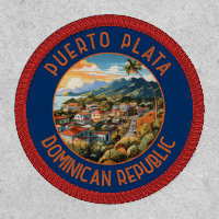 Puerto Plata Dominican Republic Sunset Retro