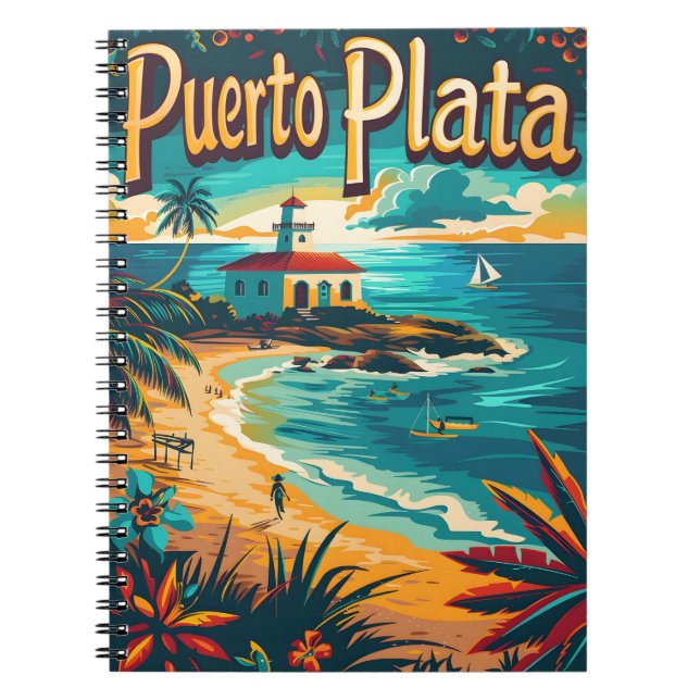 Puerto Plata Paradise Notebook (Front)