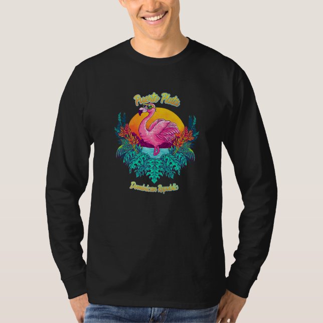 Puerto Plata Souvenir Dominican Republic Reminder T-Shirt (Front)