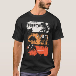 Puerto Plata Vacation Puerto Plata Souvenirs Domin T-Shirt