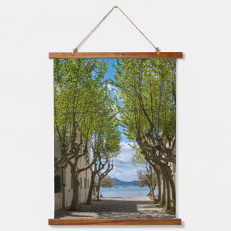 Puerto Pollensa Pine Walk Mallorca Hanging Tapestry