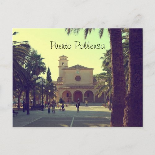 Puerto Pollensa Postcard