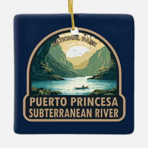 Puerto Princesa Subterranean River National Park Ceramic Ornament