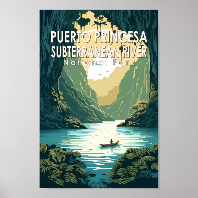 Puerto Princesa Subterranean River National Park Poster (Front)
