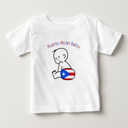 Puerto Rican Baby Baby T_Shirt
