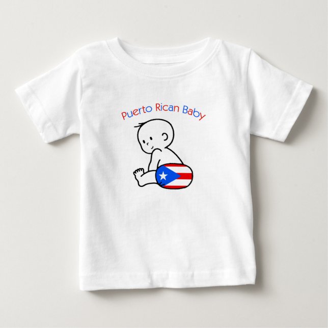 Puerto Rican Baby Baby T-Shirt (Front)