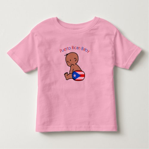 Puerto Rican Baby Toddler T_shirt