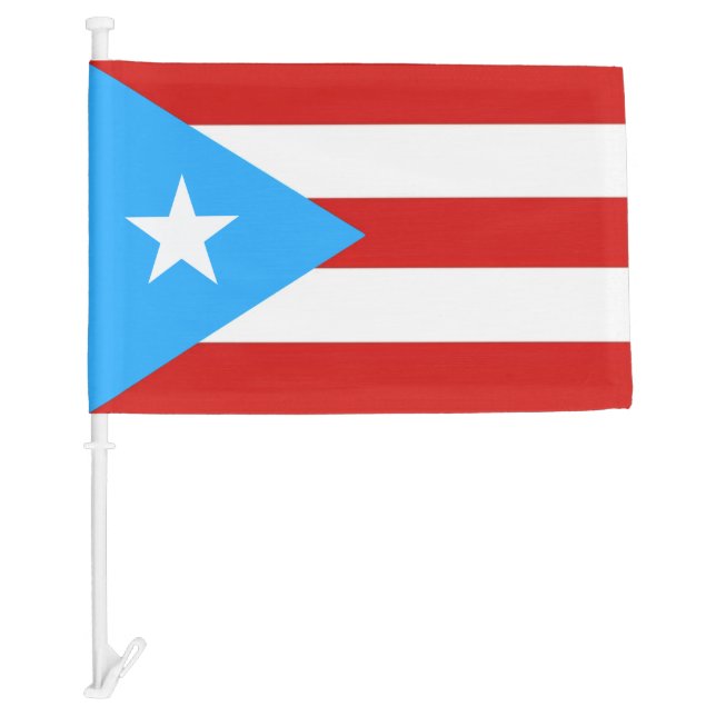 Puerto Rican Car Flag (Front)