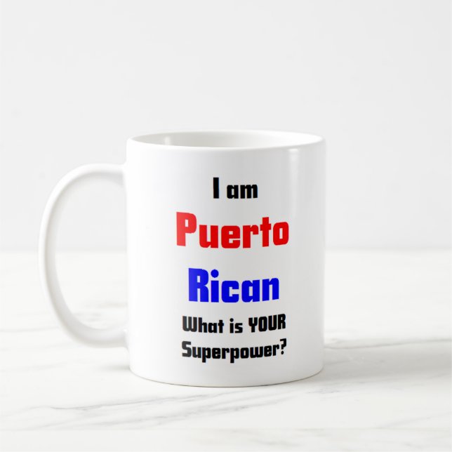 puerto rican coffee mug (Left)