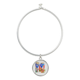 Puerto Rican Cultural Jewelry Bangle Bracelet