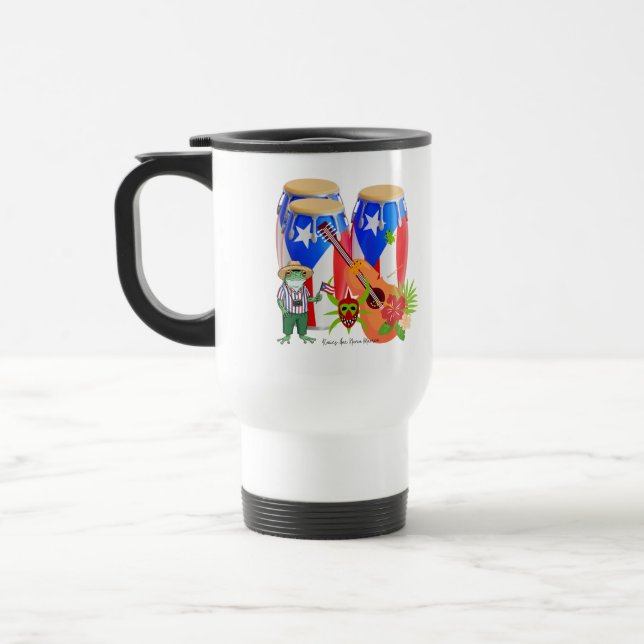 Puerto Rican Cultural On-the-Go Cup (Left)