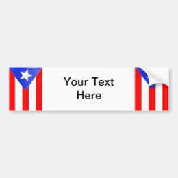 Puerto Rican Flag Stickers | Zazzle