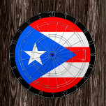 Puerto Rican Flag Dartboard & darts / game board<br><div class="desc">Dartboard: Puerto Rico & Puerto Rican flag darts,  family fun games - love my country,  summer games,  holiday,  fathers day,  birthday party,  college students / sports fans</div>