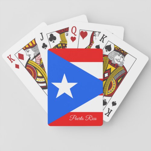 Puerto Rican Flag Games Puerto Rico Playing Cards