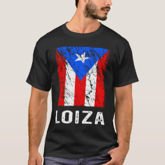 Puerto Rican Flag Loiza Puerto Rican Pride T-Shirt