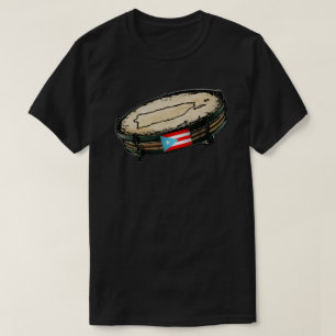 Puerto Rican Flag Pandera Boricua Map T-Shirt