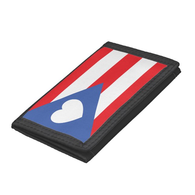 Puerto Rican Flag Photo Wallet (Bottom)