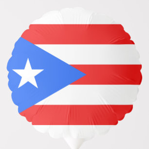 Puerto Rican Flag (Puerto Rico) Balloon