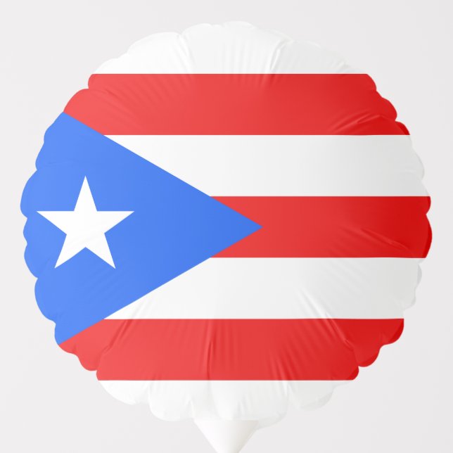 Puerto Rican Flag (Puerto Rico) Balloon (Front)