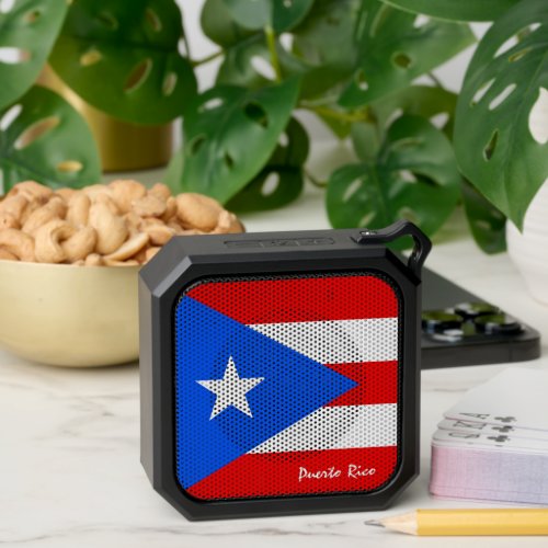 Puerto Rican Flag Puerto Rico patriots  sports Bluetooth Speaker