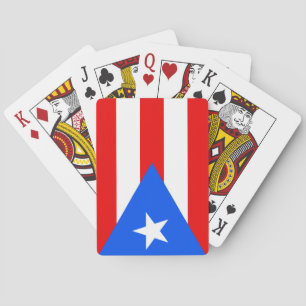 Puerto Rican Flag (Puerto Rico) Poker Cards