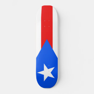 Puerto Rican Flag (Puerto Rico) Skateboard