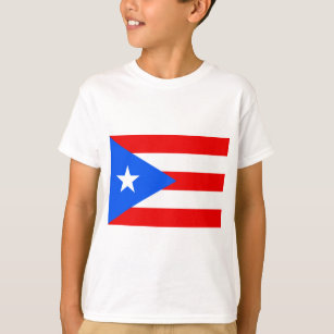 Threadrock Kids Puerto Rico Puerto Rican Flag Youth T-shirt National Pride 